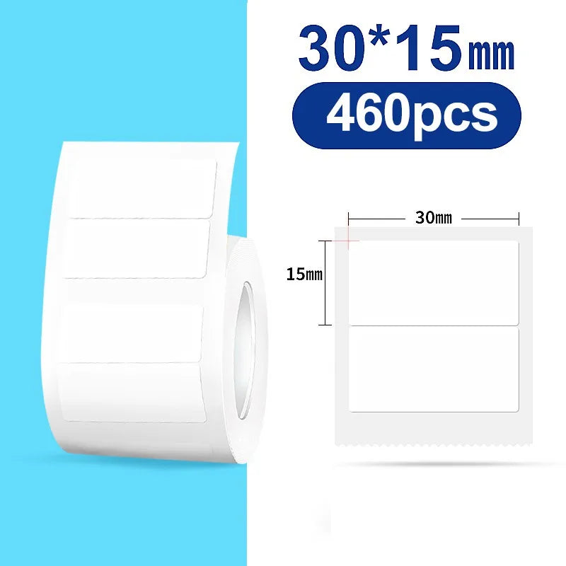 NIIMBOT Thermal Label Paper for B1/B21/B3S Printer 10 Rolls Set Scratch-resistant Sticker Waterproof Oil-Proof Label Tape