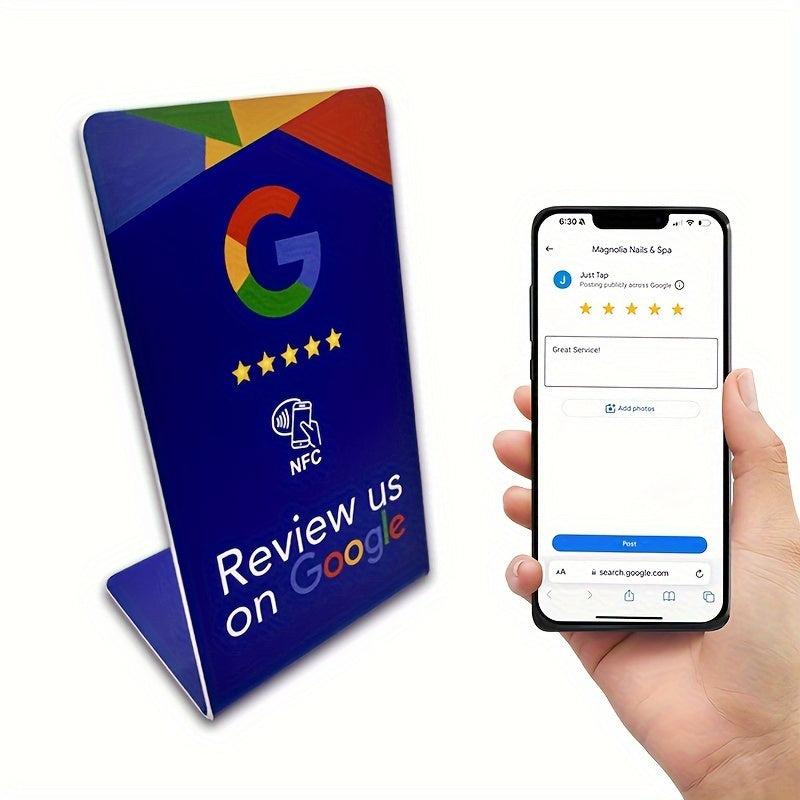 Review Prompt Stand for Google Feedback