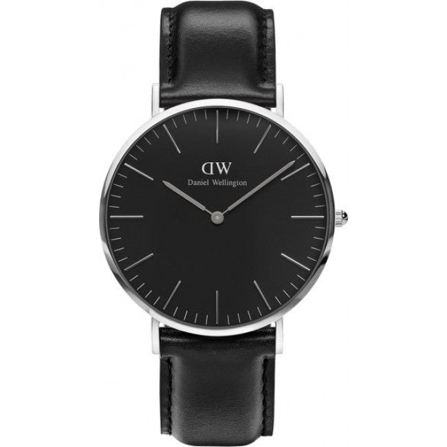 Daniel Wellington - Classic Sheffield Silver Black 40mm