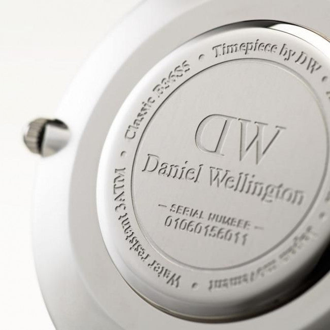 Daniel Wellington - Classic Sheffield Silver Black 40mm