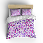 Helen George Luxury Line Duvet Cover Set - Tiger Purple