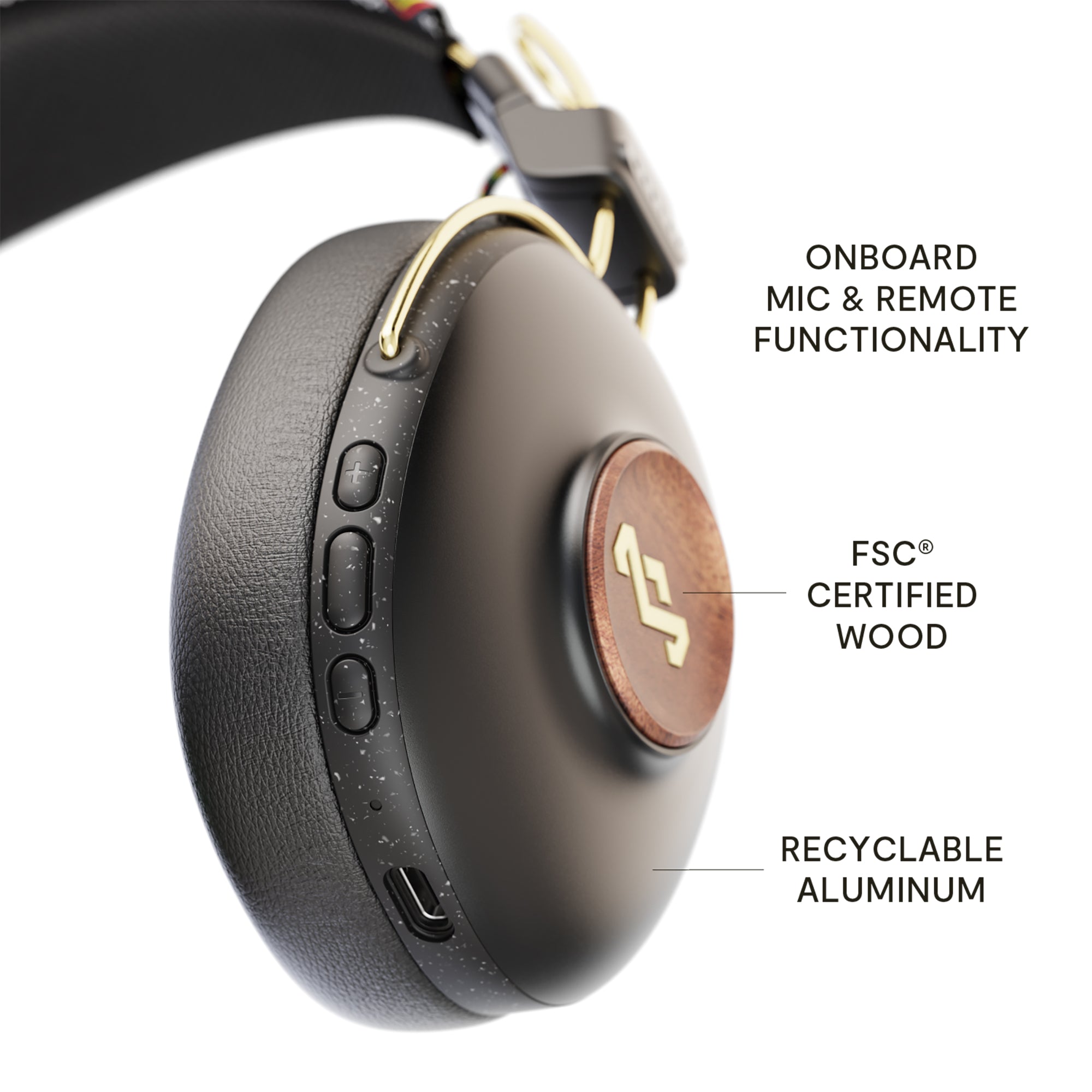 House of Marley Positive Vibration Frequency - Bluetooth Over-Ear Kopfhöre