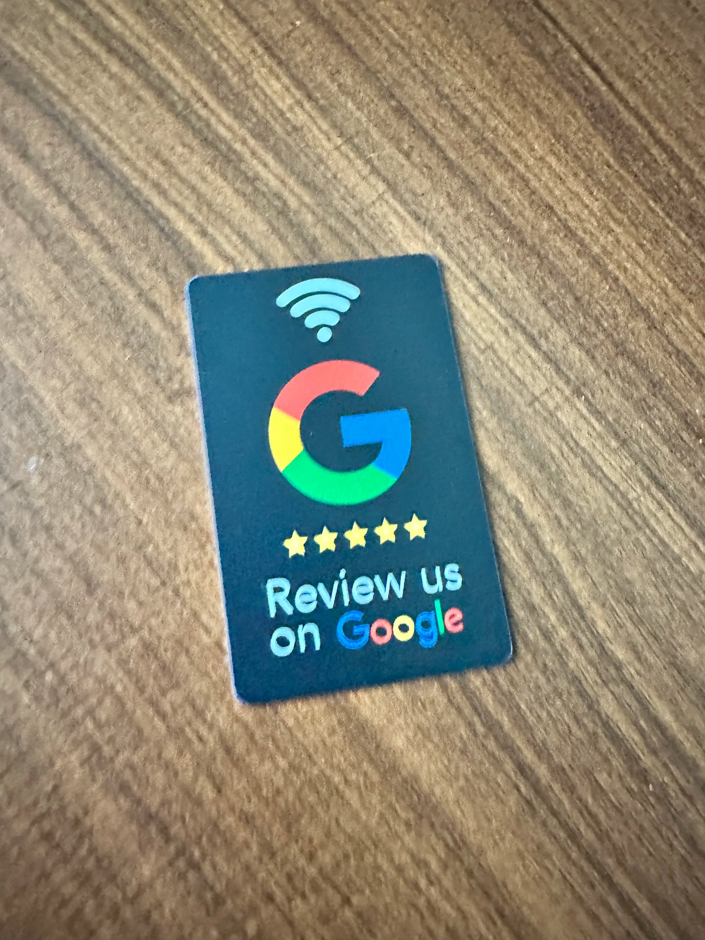 Google Review Acrylic Stickers & Card