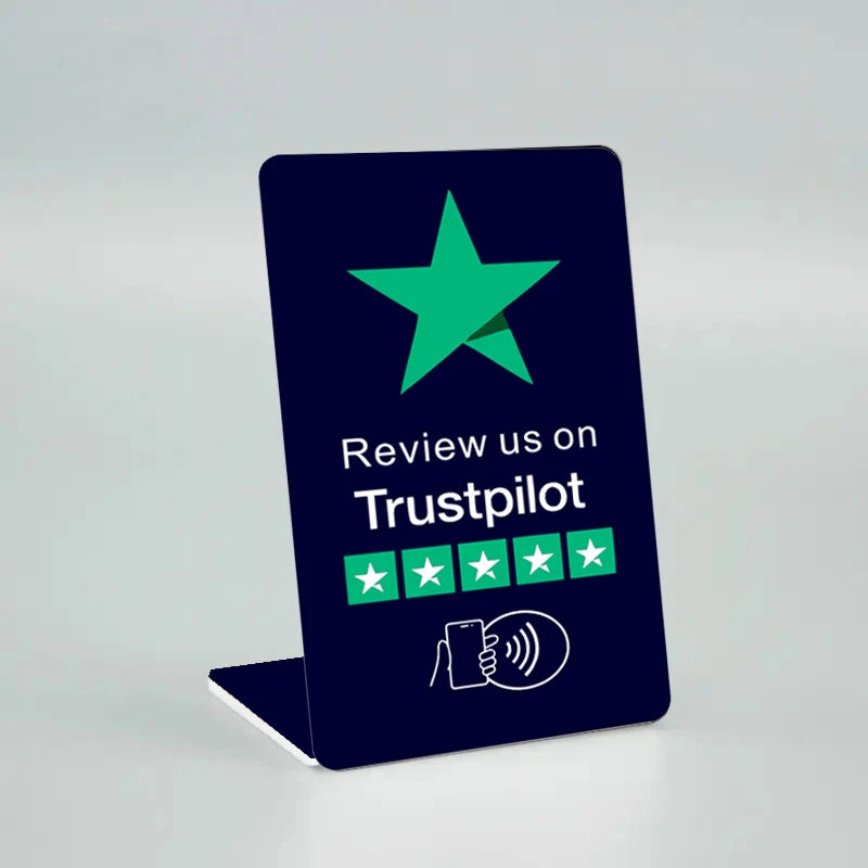 NFC Stand Display Quick Access - TrustPilot