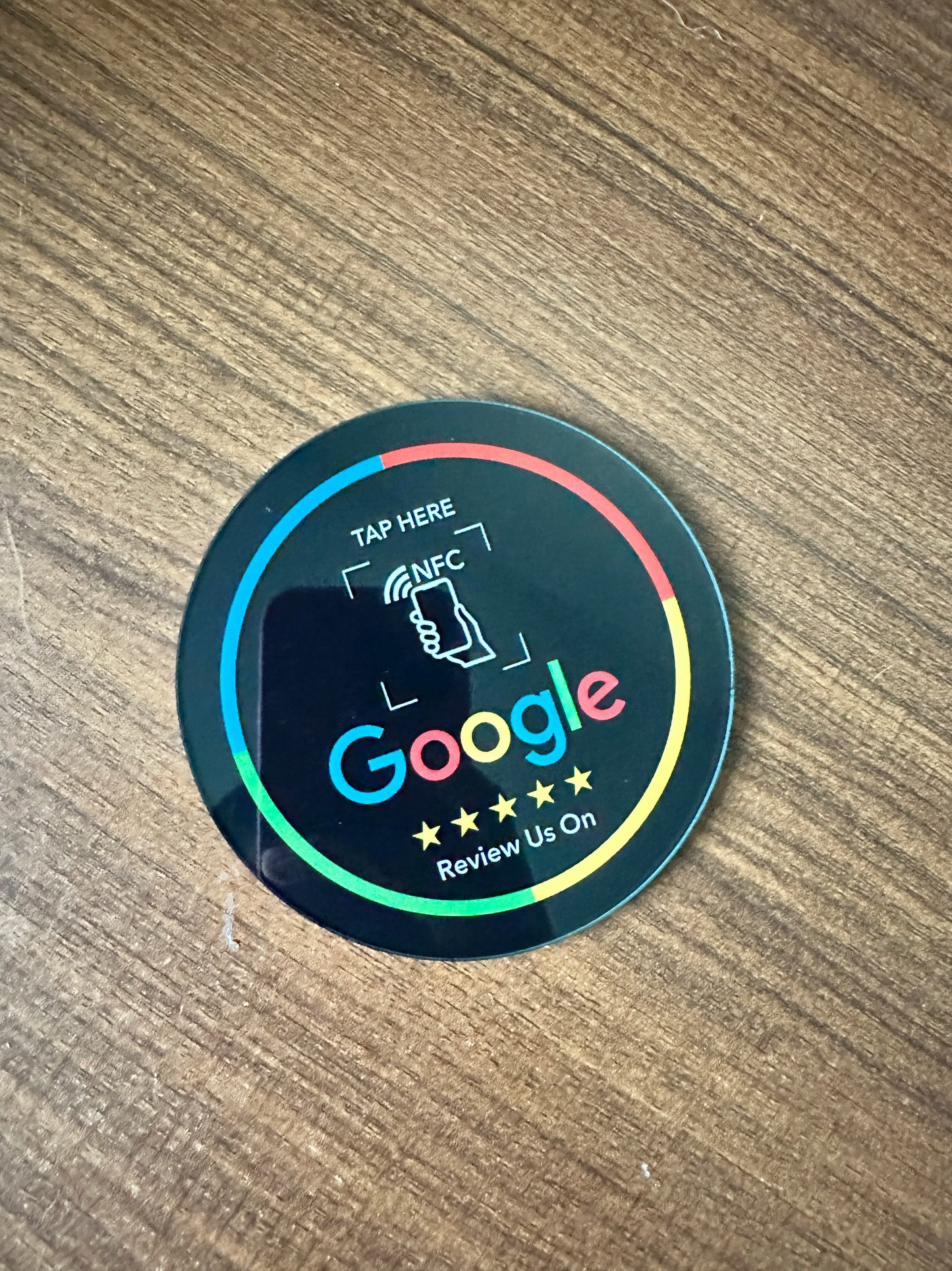 Google Review Acrylic Stickers & Card