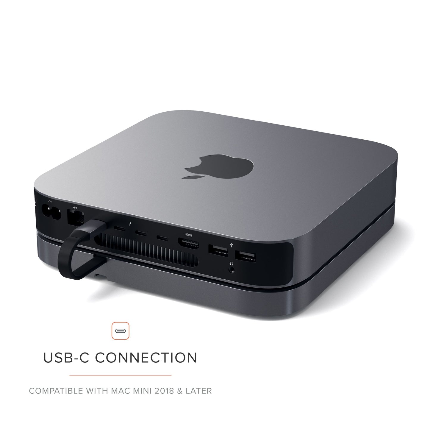 Satechi USB-C Aluminium Stand & Hub for Mac Mini