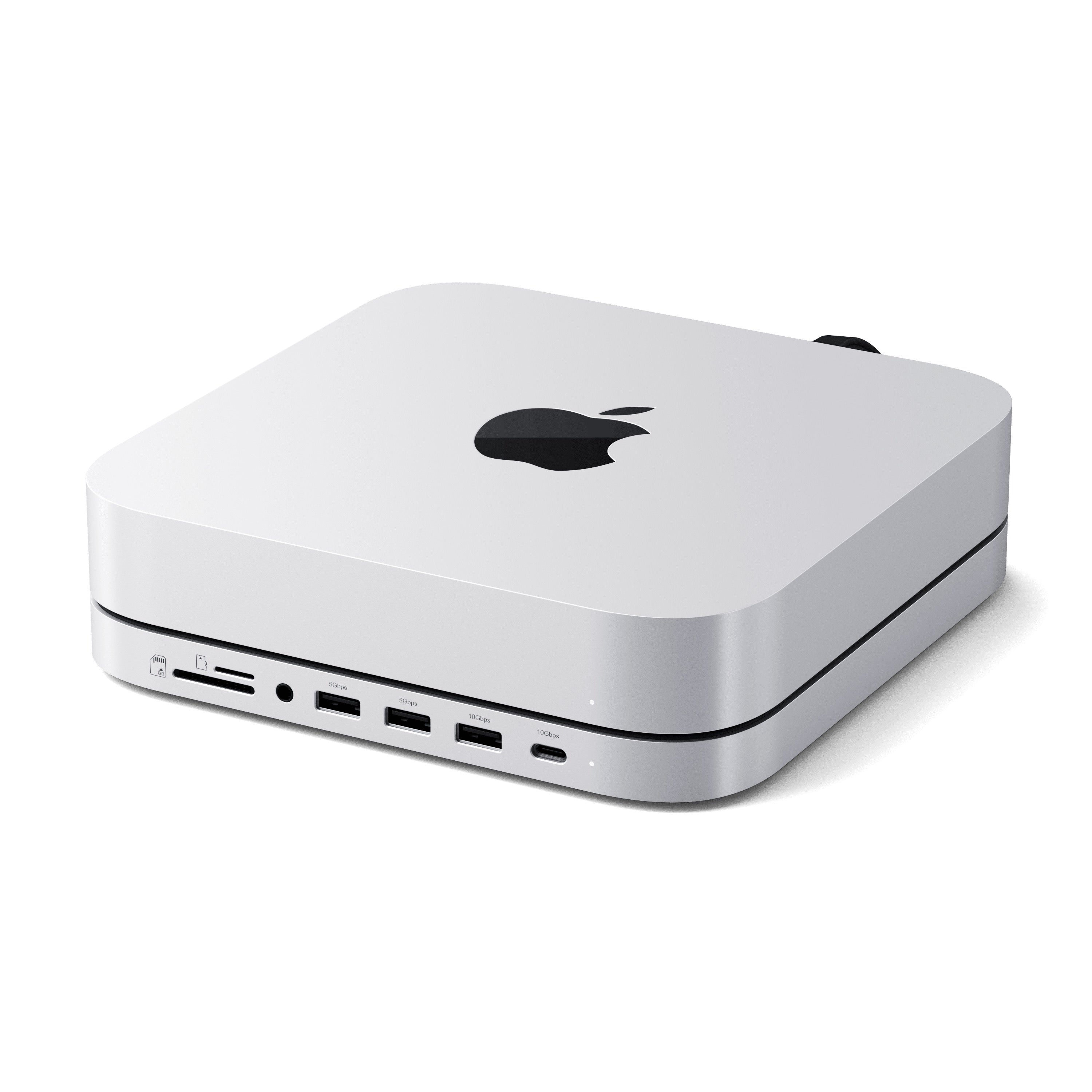 Satechi USB-C Alu Stand & Hub m. NVME SSD Fach für Mac mini