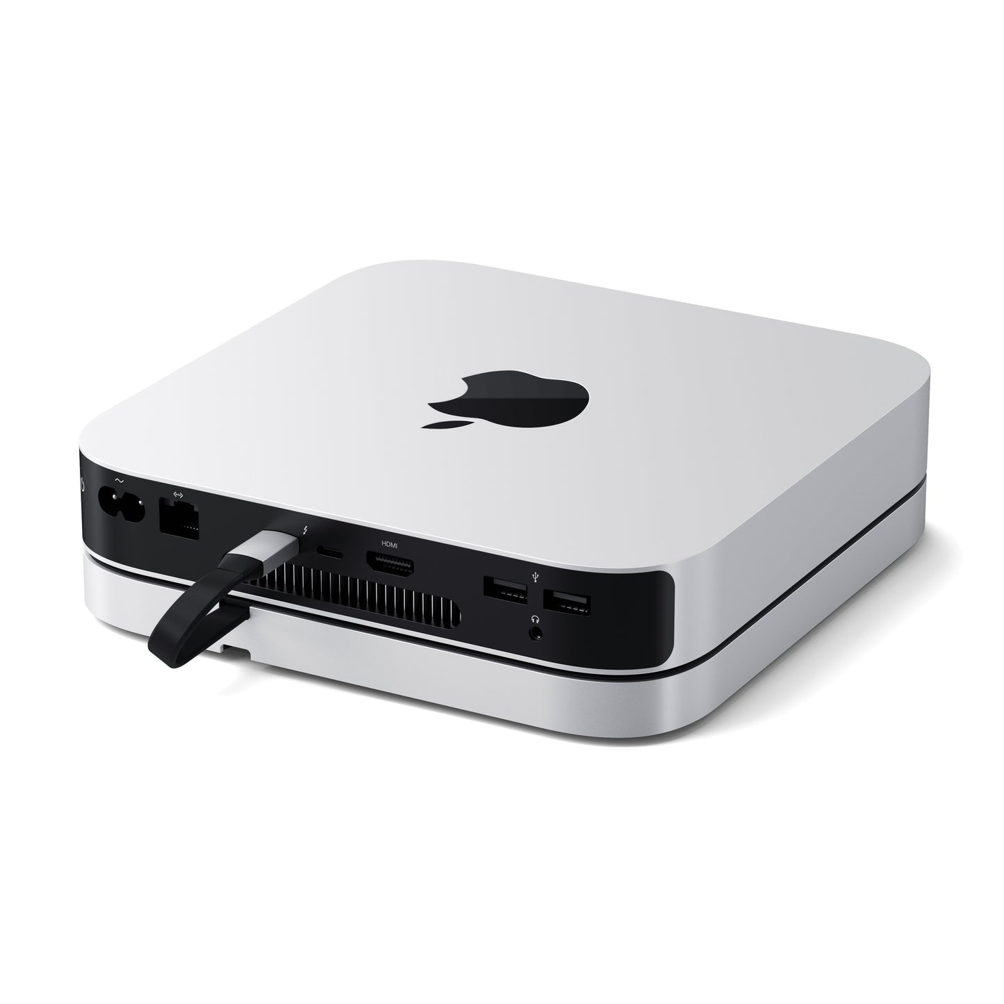 Satechi USB-C Alu Stand & Hub m. NVME SSD Fach für Mac mini