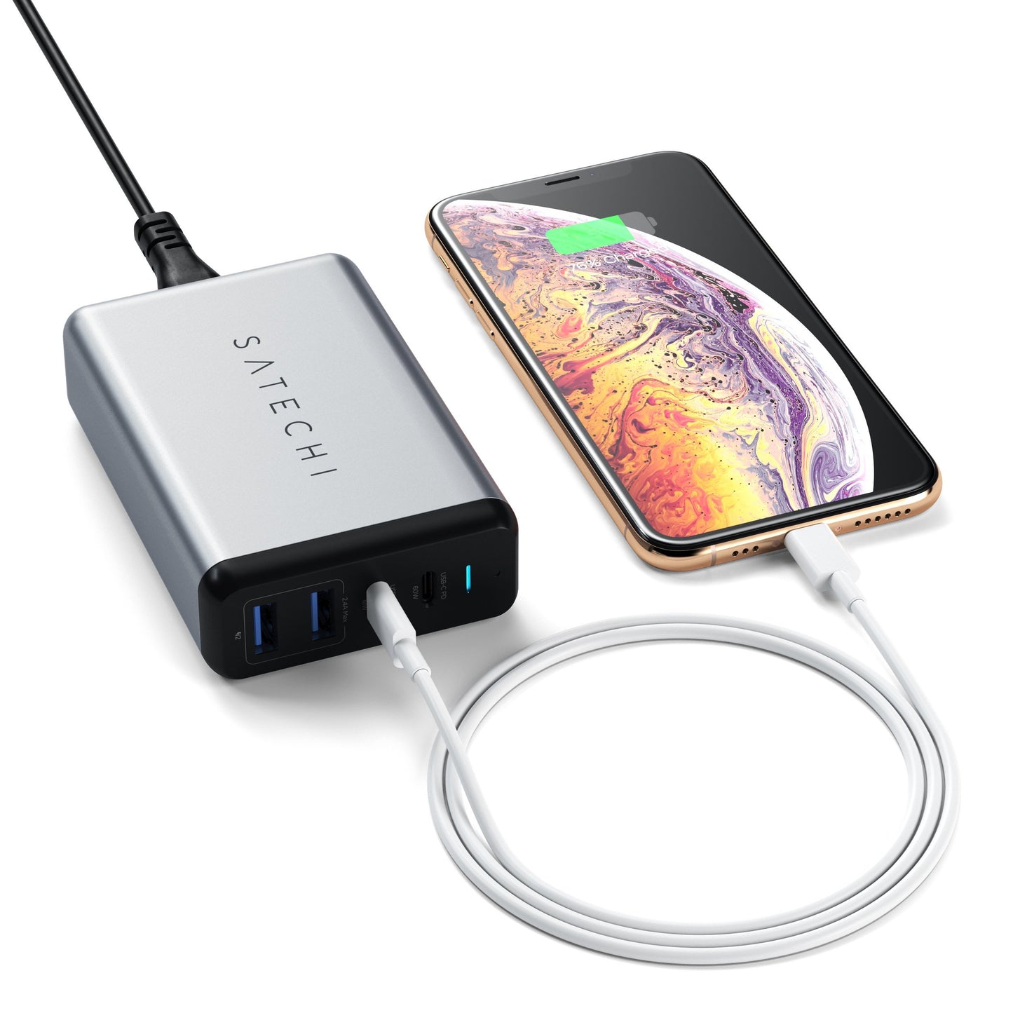 Satechi USB-C Travel Charger 75W