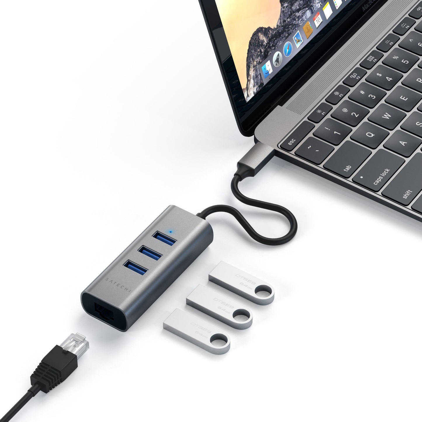 Satechi USB-C Alu Hub