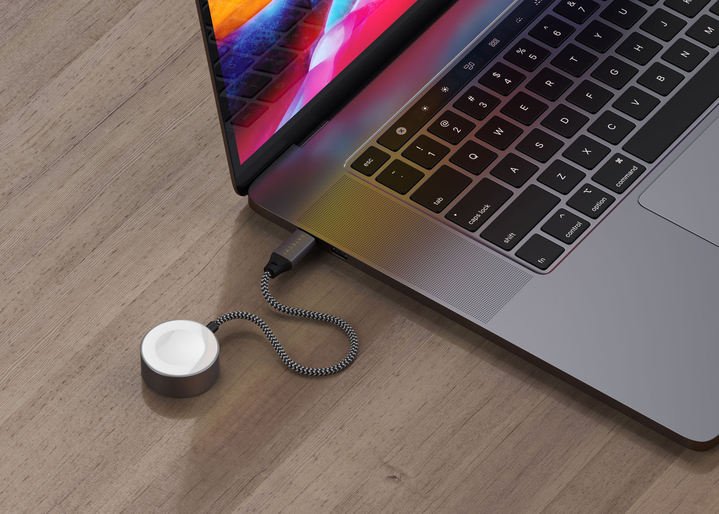 Satechi Apple Watch USB-C Ladekabel