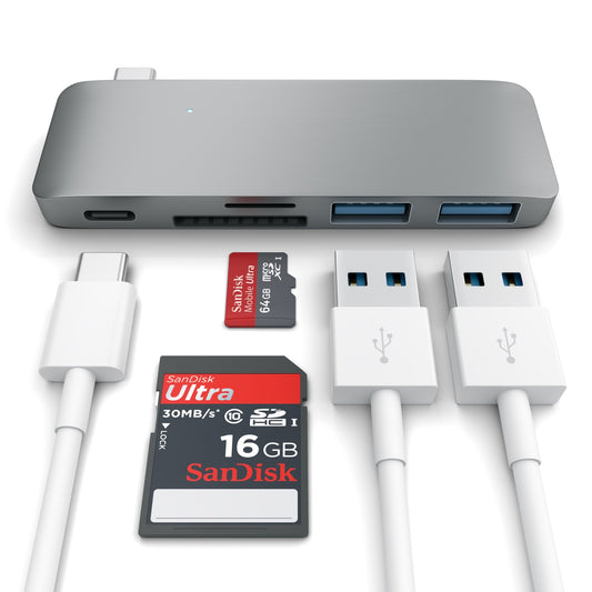 Satechi USB-C Combo Hub mit Ladefunktion