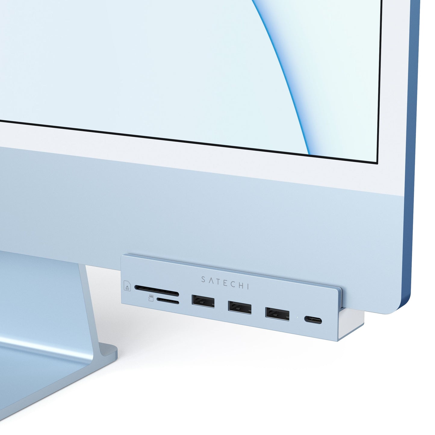 Satechi USB-C Clamp Hub für iMac 24"