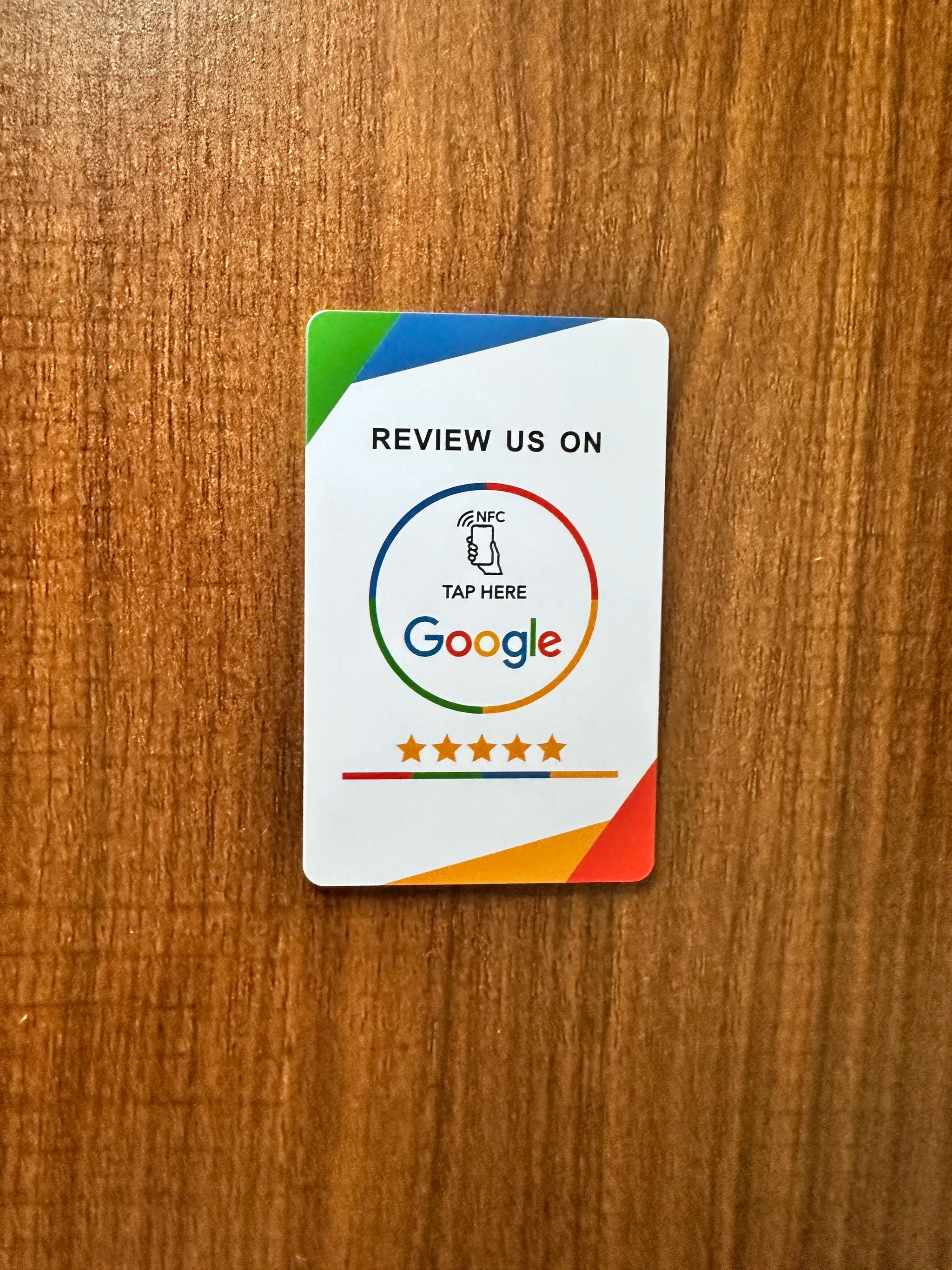 Google Review Acrylic Stickers & Card