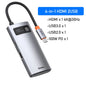 Baseus USB C HUB USB 3.0 3 0 Type C Multi HUB for Macbook Pro Air Surface Pro 7 USB Ethernet Network HUB Dock Station Splitter