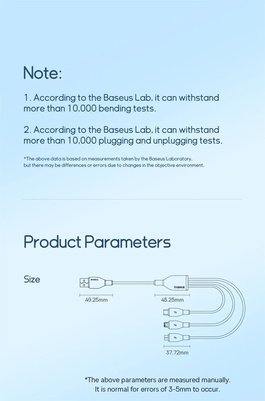 Baseus 3 in 1 USB Cable For Samsung Xiaomi Mi Type C Cable for iPhone 14 13 12 X 11 Pro Max Charger Micro USB C Soft TPE