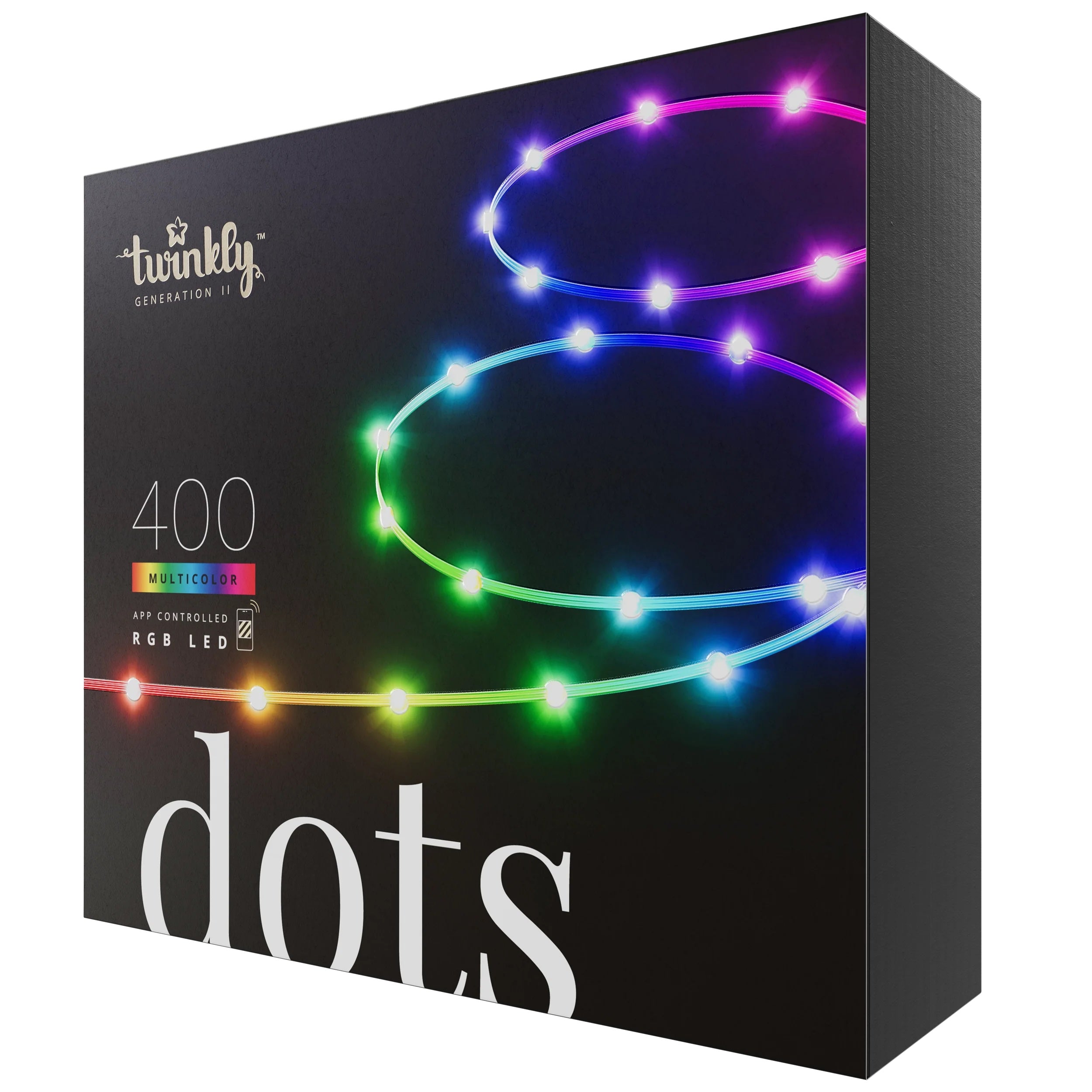 Twinkly DOTS mit 400 RGB LEDs 7.0 mm, 20 m