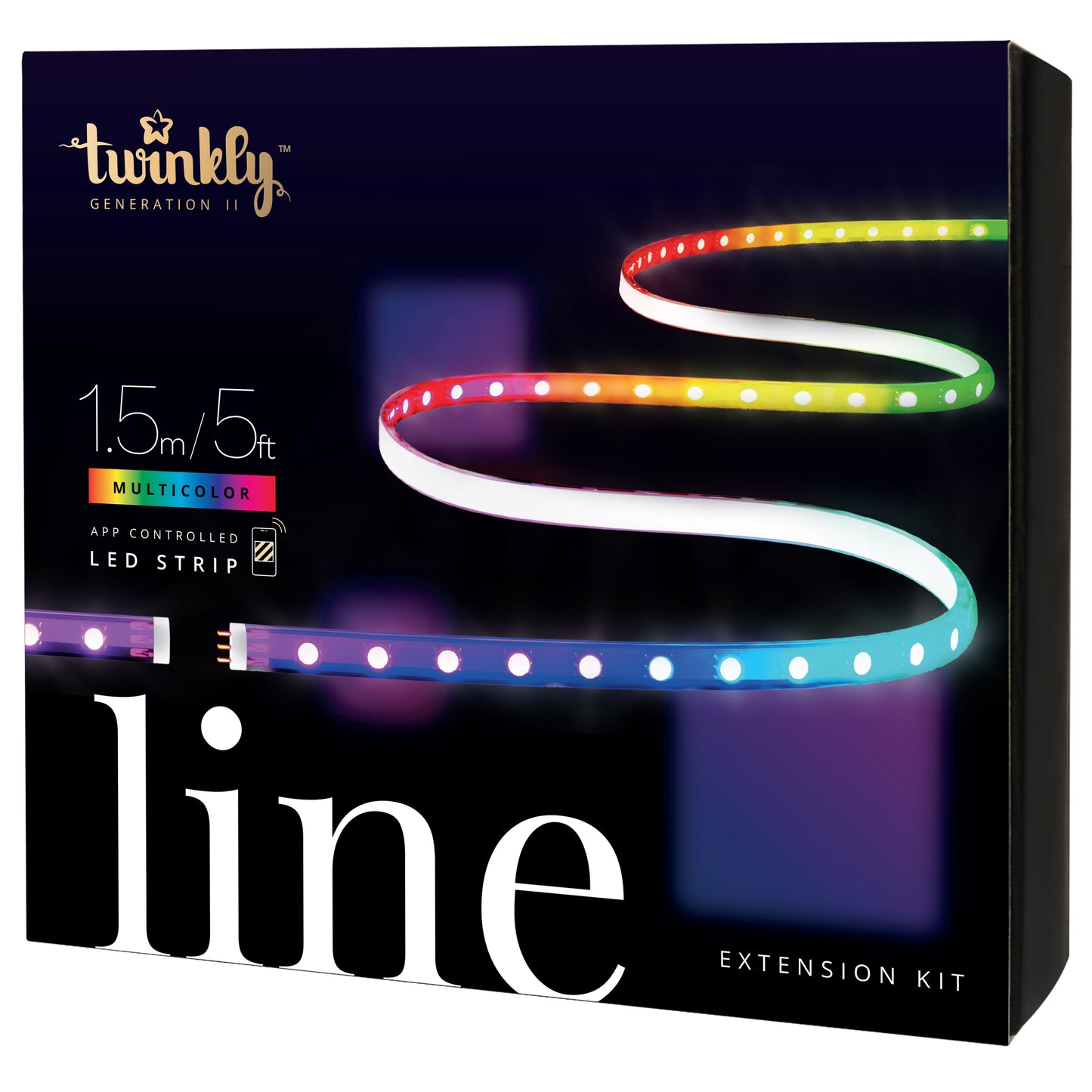 Twinkly LINE Lichterband mit 100 RGB LED, 1.5m  - Weiss