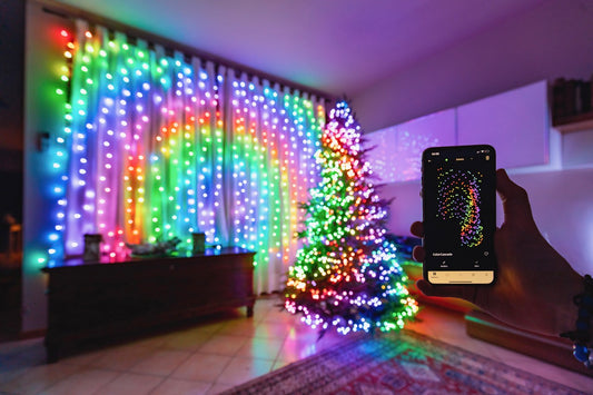 Twinkly CURTAIN mit 400 RGB+W LED 5mm